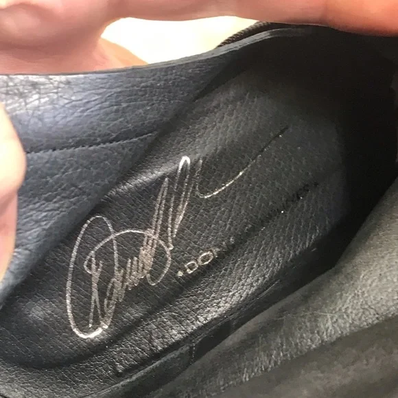 Donald Pliner Maliki Zebra Print Leather Heeled Boots Booties 6 M - Picture 9 of 12